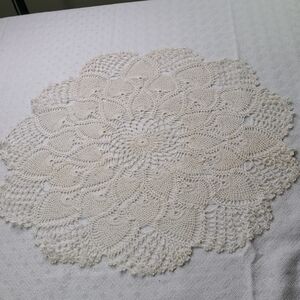 Handmade Pineapple Table Scarf Vintage